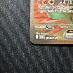Reshiram EX 166/086 English SIR White Flare MINT Pack Fresh Pokemon TCG Card - Image 2