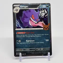 Pokemon Gengar Holo 4 Card Lot TRICK OR TRADE STAMPED - Image 2