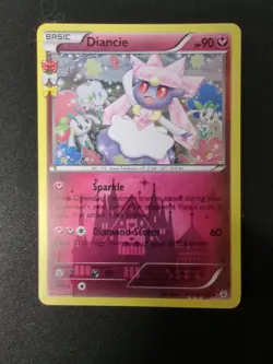 Diancie RC22/RC32 - Generations Radiant Collection - Holo Pokemon Card LP - Image 1