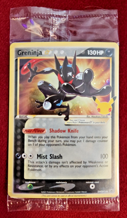 Greninja SWSH144 Gold Star; Factory Sealed Near Mint Pokemon Card - Image 1