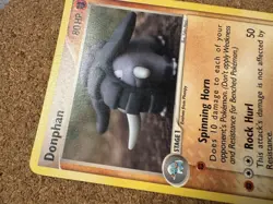 Donphan 30/107 Uncommon Non Holo EX Deoxys Pokemon Card Played Yuka Morii - Image 3