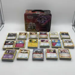 2017 Pokemon Collector's Chest Spring Sun and Moon + 2012-2017 ENG + KOR Cards - Image 1