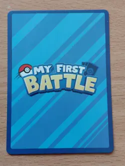 Pokemon Trading Card Game TCG My First Battle Raichu Grey Pikachu Stamp - Image 2
