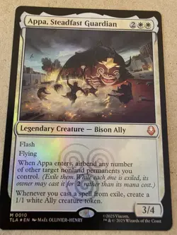 Appa, Steadfast Guardian - Avatar: The Last Airbender Foil - Mtg - Image 1