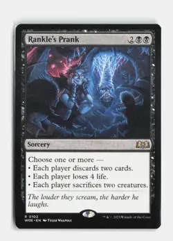 Rankle's Prank 102 Wilds of Eldraine MTG NM - Image 1