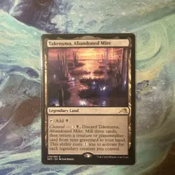 MTG Takenuma, Abandoned Mire Kamigawa: Neon Dynasty 278/302 NM - Image 1