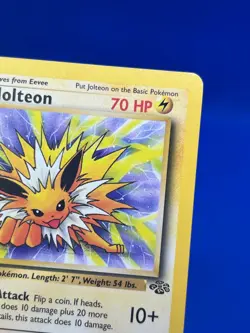 Vintage Pokemon WoTC Jungle 1st Edition Jolteon 20/64 Regular Rare NM - Image 4