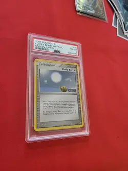 Pokemon: Fluffy Berry #85/115 Reverse Foil EX Unseen Forces 2005 - PSA 8 - E78 - Image 5