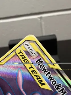 Mewtwo & Mew GX 222/236 Unified Minds 2019 Full Art Tag Team Pokemon Card - Image 3