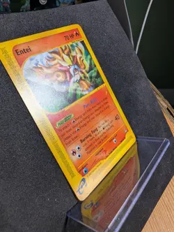 Pokemon TCG Aquapolis Entei 10/147 Holo Rare English 70 HP 2002 Nishida - Image 3