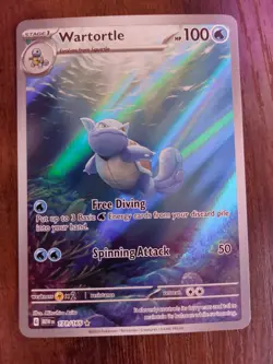 Pokemon Wartortle 171/165 SV: Scarlet & Violet 151 IR Holo ENG - Image 1