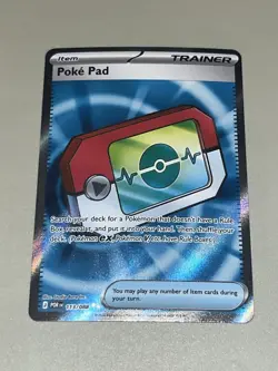 Pokemon TCG Poke Pad 113/088 Full Art Ultra Rare Holo POR Trainer Item English - Image 1