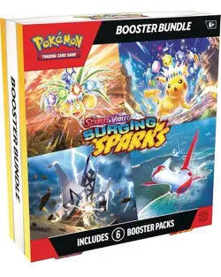 Pokemon TCG: S&V Surging Sparks Factory Sealed Booster Bundle Box SEALED - Image 1