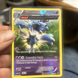 Pokemon TCG Nidoqueen (Omega) 69/160 XY-Primal Clash Reverse Holo - Image 1