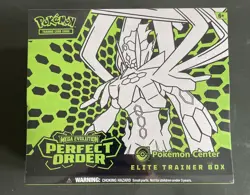 Pokemon TCG Perfect Order - Pokemon Center ETB Sealed - Image 1