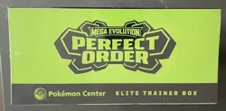 Pokemon TCG Perfect Order - Pokemon Center ETB Sealed - Image 2