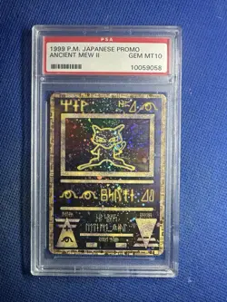 1999 Pokemon Japanese Promo Ancient Mew II PSA 10 GEM MINT - Image 2