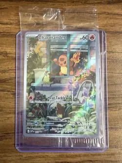 Pokemon Sealed Charmander SVP 044 Obsidian Flames ETB Promo - Image 1