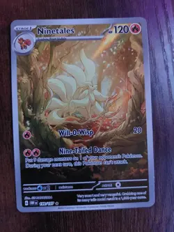 Pokemon Ninetales 199/197 SV03: Obsidian Flames Illustration Rare Holo 120HP ENG - Image 1