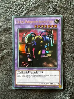 DUOV-EN076 The Last Warrior from Another Planet - 1st Edition Ultra Rare YuGiOh - Image 1
