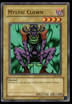 Mystic Clown SDY-019 Common / Short Print Starter Deck: Yugi Yu-Gi-Oh HP - Image 1