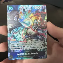 OP09-093 Marshall.D.Teach (2nd Anniversary Alt) ONE PIECE Card TCG NM English - Image 1