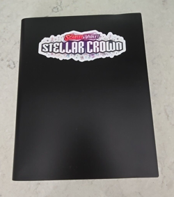 POKEMON Stellar Crown Complete Base Set w/ Reverse Holo + Binder - 276 Cards - Image 1