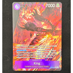 One Piece King (Alt art) EB04-031 Rare - The Azure Sea's Seven Rare English NM/M - Image 2