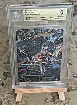 Sabo - OP07-118 (SP) Carrying On His Will Foil - BGS Pristine 10 - One Piece - Image 1