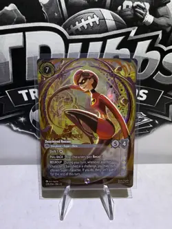 Disney Lorcana TCG Mrs. Incredible Determined Rescuer Enchanted 239/204 NM - Image 1