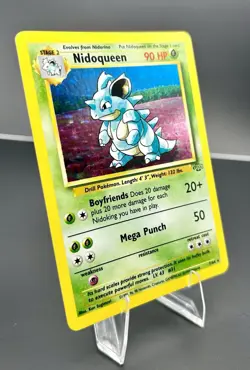 Pokemon Nidoqueen 07/64 Jungle Unlimited Holo Rare 90 HP Stage 2 Card - Image 2