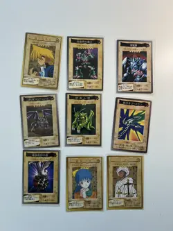 Yu-Gi-Oh Bandai Cards 23 Set Lot Japan 1998–1999 Joey Wheel, Celtic Guardian & - Image 2