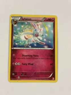 SYLVEON 15/30 XY TRAINER KIT NON HOLO RARE POKEMON CARD - Image 1