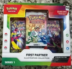 Pokemon Trading Card Game Series 1 First Partner Illustration Collection Sealed - Image 3