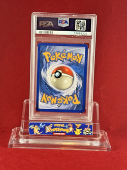 2003 POKEMON Aquapolis CHINCHOU Reverse Foil Card #71 PSA 8 - Image 2