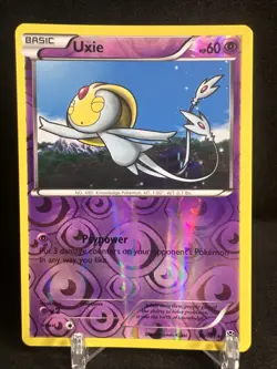 Uxie 36/101 Plasma Blast Reverse Holo Pokemon Card - Image 1
