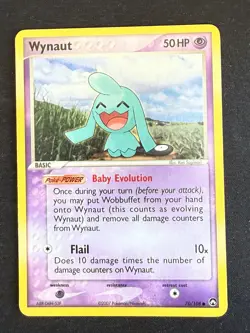 WYNAUT 70/108 POWER KEEPERS ENGLISH POKEMON CARD TCG - Image 1