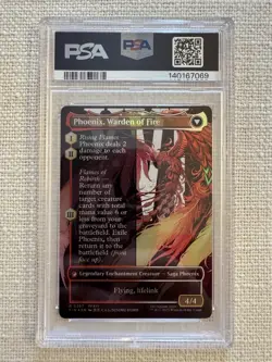 Joshua, Phoenix's Dominant R0397 Borderless Foil Final Fantasy MTG PSA 10 - Image 2