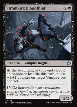 Stromkirk Bloodthief #185 | MTG | FDN | REGULAR | Lightly Played - Image 1