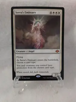MTG Serra's Emissary 030/303 MH2 Modern Horizons 2 Mythic Rare Angel 2021 Magic - Image 1