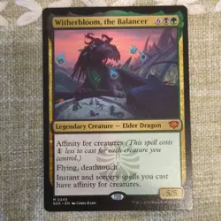 Magic: The Gathering Witherbloom, the Balancer Secrets of Strixhaven Mythic - Image 1