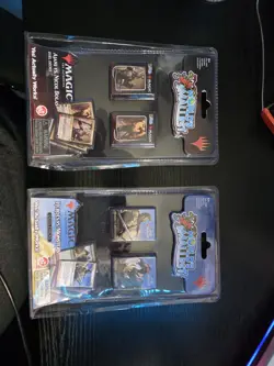 Ajani vs Nicol Bolas And Heroes Vs Monster Worlds Smallest MTG Duel Decks Sealed - Image 1