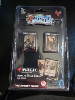 Ajani vs Nicol Bolas And Heroes Vs Monster Worlds Smallest MTG Duel Decks Sealed - Image 3