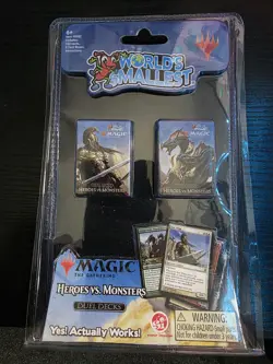 Ajani vs Nicol Bolas And Heroes Vs Monster Worlds Smallest MTG Duel Decks Sealed - Image 4