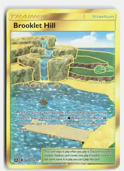 Brooklet Hill SV88/SV94 Secret Rare Hidden Fates Shiny Vault Pokemon Near Mint - Image 1