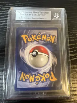 1999 Pokemon Fossil Unlimited Raichu Holo BGS 5 Error Labeled Base!!!! - Image 2