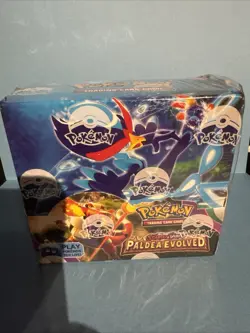 Pokemon Paldea Evolved Booster Box Read Description - Image 1