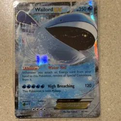 2015 Wailord EX 38/160 XY Primal Clash Holo - Image 1