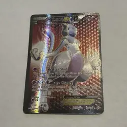 Pokemon TCG Mewtwo EX 157/162 XY Full Art Holo Ultra Rare English 170 HP - Image 1