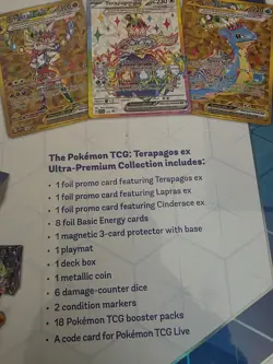 🔥Pokemon TCG: Terapagos ex Ultra-Premium Collection Box (UPC) Brand New🔥cheap - Image 3